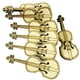thumbnail image 2 of Formas de Violín Artesanal de 10X Etiquetas de Colgantes Llavero Resultados Colgantes perfecl artesanías de madera, 2 of 8