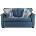 thumbnail image 3 of Ensemble Canapé et Causeuse Reilly - Bleu, 3 of 7
