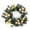 Yellow, variant on Christmas Decoration Clearance Christmas Wreath with LED Lights,Christmas Decorations,Battery Powered Xmas Door Wreath,Artificial Hanging Garland,Christmas Party Decoration 30cm Sliver