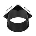thumbnail image 2 of RUNROTOO Ducting Connector Duct Connector Flange Black ABS Connection 1Pcs, 2 of 8