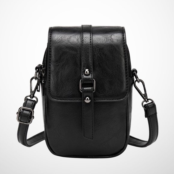YSNOOWE Satchel De PU Negro Para Mujer Ideal Para Escuela Trabajo Y Viaje