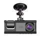 thumbnail image 4 of Grabadora de conducción con pantalla HD 1080P2 pulgadas con tres lentes con imagen de marcha atrás, teléfono móvil, WIFI, DVR para coche, 4 of 5