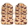 thumbnail image 4 of Haiem Thanksgiving Turkey and Pumpkin Printed Car Seat Covers Set of 2, Universal Fit Car Seat Covers,Protective Seat Covers,Comfortable Car Seat Covers, Easy Installation Seat Covers, 4 of 9