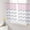 Gray pink, variant on Sheer Curtains 72 Inches Long 2 Panels Set for Bedroom, Black Chevron Semi Sheer Curtains for Windows, Geometric Grey Print Wavy Striped White Voile Window Treatments Rod Pocket Curtain