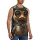 thumbnail image 2 of Fotbe Vintage Gentleman Duck Men's Camiseta sin Mangas Estampada para Hombres, Playera Casual para Gimnasio, Entrenamiento, Playa-XX-Large, 2 of 7