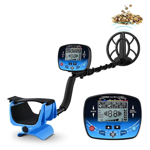 Metal Detector Underground Professional Depth Search Finder Gold Detector Treasure Detecting Pinpointer Waterproof Coil ,Easy to Install