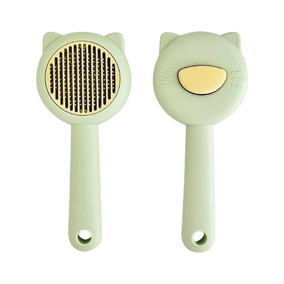 TIELUTT Pet Comb Cat Stainless Steel Pin Comb Massage De Floating Hair Brush One Click Hair Great Dog Accessories Funny Dog Accessories Accessories Online Store Divider in the Trunk of the Dog Pannie