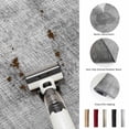 thumbnail image 5 of 8'x10' Area Rugs, Grey Black Indoor Outdoor Area Rug for Living Room Bedroom, Farmhouse Linen Texture Washable Bathroom Rugs Kitchen Floor Carpet Mats Home Decor, 5 of 8