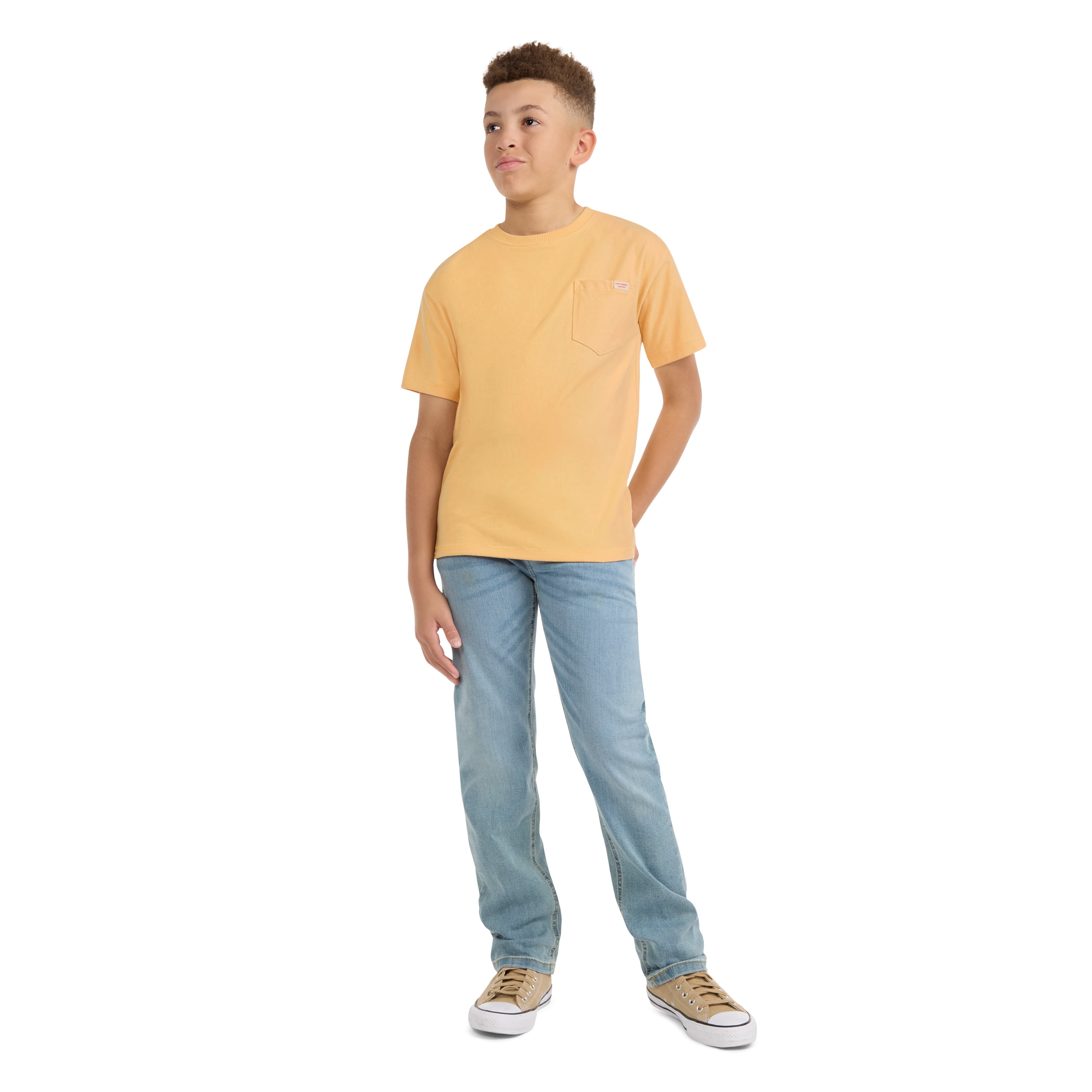 Levi Strauss Signature Boys Short Sleeve Pocket Tee, Sizes 4-18
