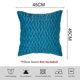 thumbnail image 2 of Funda de almohada de terciopelo de 18x18 "con ribete con estampado de tijeras, funda de cojín suave y lujosa adecuada para sofá y sala de estar de granja, 2 of 5