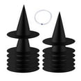 thumbnail image 1 of Shengyu Halloween Decoration Essential Witch Hats For Women Simply Pin To Pull Rope Out Of Top Of Hat type2, 1 of 6