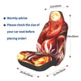 thumbnail image 2 of Lsque Red Leaf Flame Fox Pattern Car Seat Covers for Front Seats , Waterproof Seat Covers for Cars, Sporty Front Seat Covers,Car Seat Cover Protector Front Seats, 2 of 5