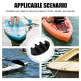 thumbnail image 3 of PEACNNG 1Set Black Nylon Boat Cleat for Rope Fastening Wear Resistance Secure Anchoring Compact Design, 3 of 8