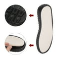 thumbnail image 4 of Uxcell 2pair Shoes Outer Soles Pad US Size 7.5 Non Slip Mesh Mat Woven Protector Bottom for DIY Slipper Sandals, Black, 4 of 6