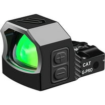 Cyelee Optics CAT G-PRO Reflex Red Dot Sight, 1x21x16.5mm, 3 MOA Dot, Black