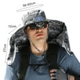 thumbnail image 2 of Solar Powered Fan Hat Solar Fan Hat with Neck Flap Usb Rechargeable Uv Fan Fishing Hat Foldable Men Women Fisherman Hiking Mountaineering Sun Hat, 2 of 8