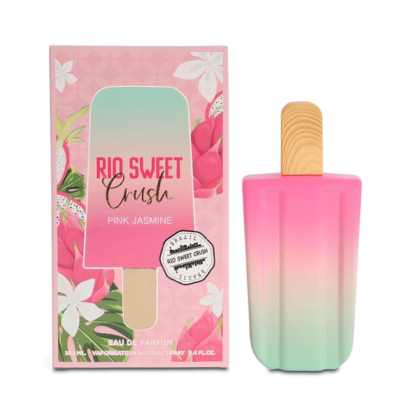 Rio Pink Jasmine Perfume For Women,Sweet Floral Fragrance,Long Lasting Fragrance for Women  3.4 fl oz