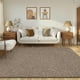 thumbnail image 2 of Area Rug Chicrug, 183 x 274 cm, espuma viscoelástica, marrón y blanco, 2 of 8