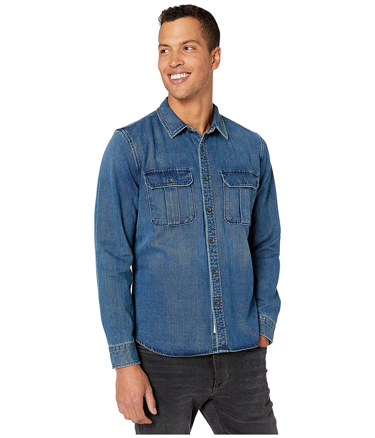 7 for all mankind patch pocket dress