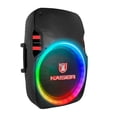 thumbnail image 3 of Bafle Bluetooth 5.3 Kaiser KSE-1015MX 15 pulgadas Potencia de salida 25 000 W PMPO / 40 W RMS con Luz LED más Tripie y Micrófono, 3 of 8