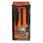 Mr. Bar-B-Q 4-Piece BBQ Grilling Essentials Tools Accessories Set
