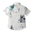 thumbnail image 5 of Hihipz Toddler Boy's Polo Shirt Summer Floral Print Shirts Hawaii Beach Stylish Tops,Sizes 2-3, 5 of 5