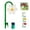 White, variant on Harliver Crazy Dancing Daisy Sprinkler, Funny Dancing Flower Water Sprinklers 360° Rotating Sunflower Daisy Lawn Sprinkler for Yard Watering and Playing (Yellow)