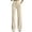 Beige#1, variant on Dress Pants Women Solid Button Closure High Waisted Straight Leg Pants with Pockets Formal Elegant Business Office Dress Pants