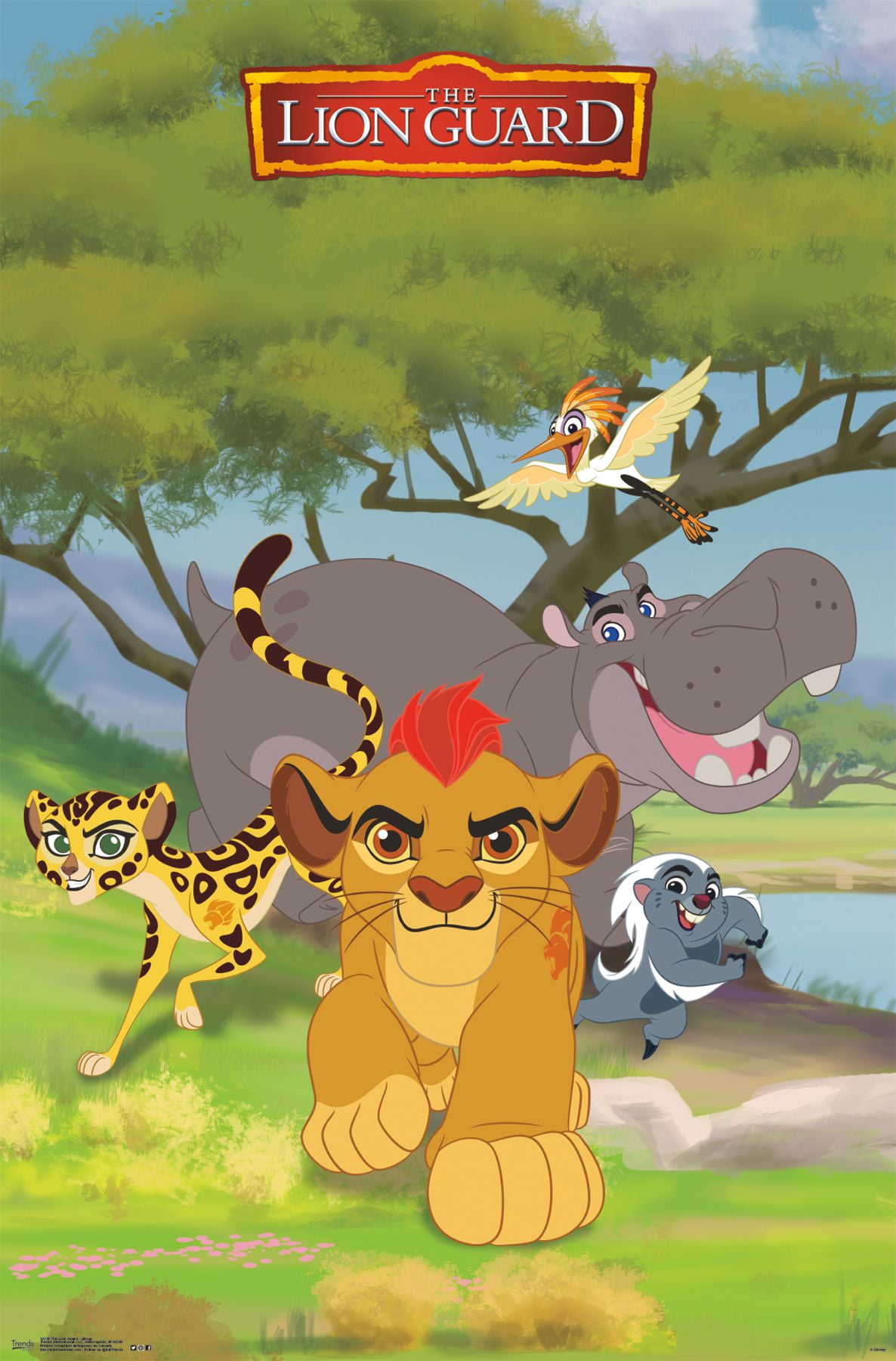 Trends International The Lion Guard Group Wall Poster 22.375" x 34