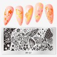 thumbnail image 2 of Valentine's Day Stamping Plate Heart Pattern Nail Art Board Template Stainless Steel Nail Design Printing Stencil Image Plate, 2 of 5