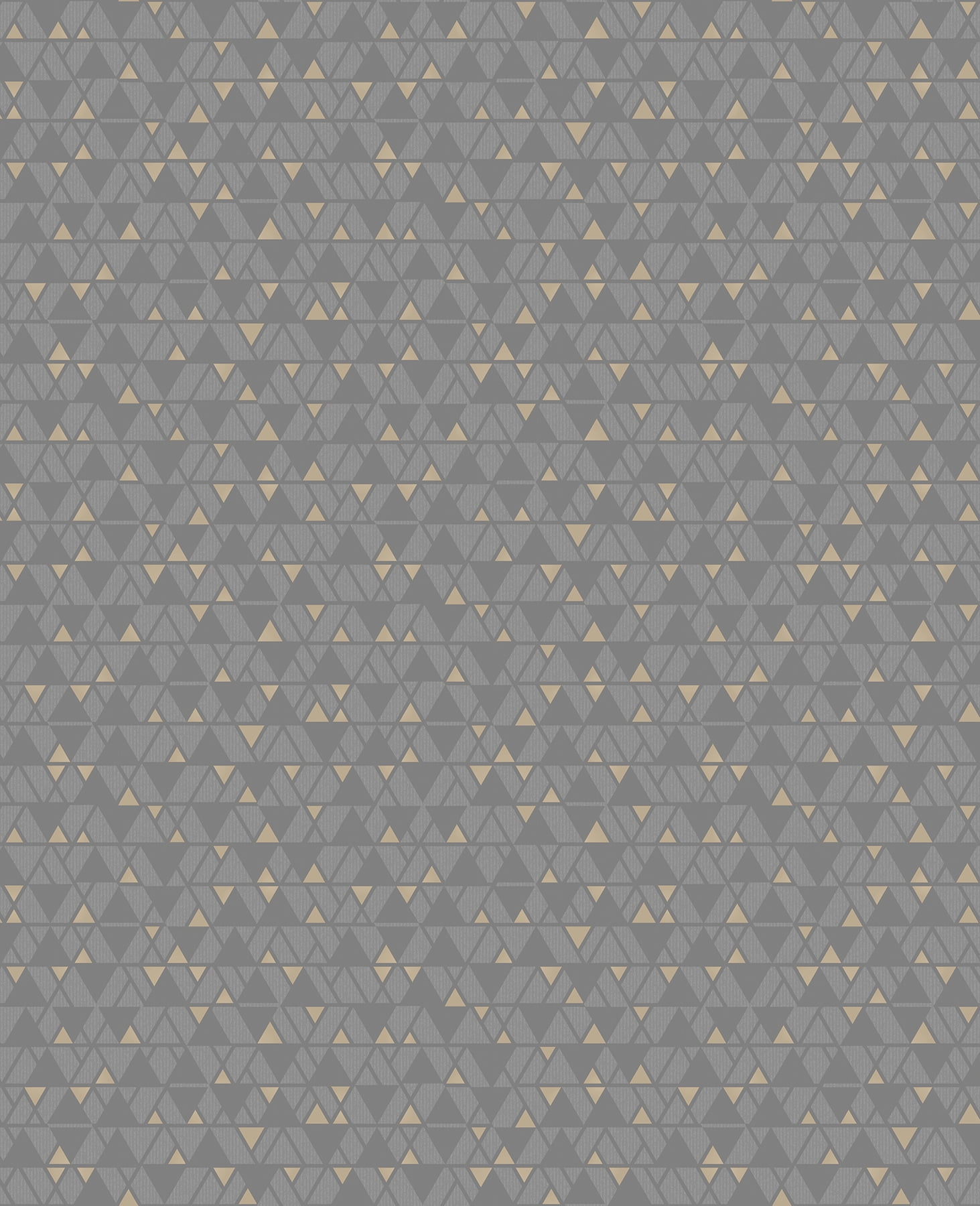 Brewster Rabat Taupe Geometric Wallpaper