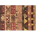 thumbnail image 1 of Ahgly Company Indoor Rectangle Solid Brown Modern Area Rugs, 3' x 5', 1 of 4
