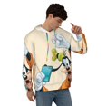 thumbnail image 4 of Goofy Men's Hoodie Novelty Graphic Long Sleeve Adult Sweatshirt Casual Unisex Pullover Sweater Hooded Tracksuit, 4 of 8