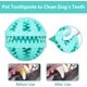 thumbnail image 3 of Pelota de juguete para la dentición de perros, no tóxica, duradera, ideal para perros medianos y grandes, ideal para limpiar, masticar, jugar y dispensar golosinas., 3 of 5