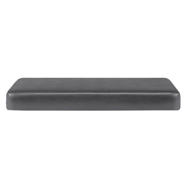 Funda de Cojín de Silla de material cuero Impermeable de material cuero Impermeable, para proteger de Asiento Ajustado Sofá de Patio Sofá de Plazas Funda Grey_3 Seater Macarena Fundas para cojines de asiento de sofá