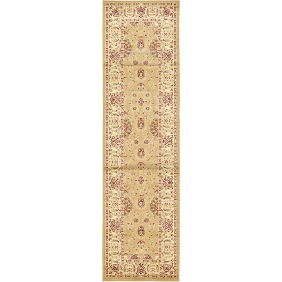 Unique Loom Jacksonville Voyage Vintage Floral Area Rug or Runner