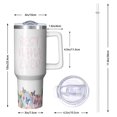 thumbnail image 2 of Gift for the Best Nana Ever! 40oz Insulated Tumbler from Granddaughter Grandson, Perfect Birthday Christmas Present for Grandma, Travel Cup with Lid and Straw, 2 of 5