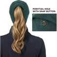 thumbnail image 5 of GADIEMKENSD Women's Ultra-Warm Winter Fleece Ponytail Hat, Reflective for Night Safety, Drop Down Ear Warmer, 5 of 6