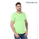 thumbnail image 3 of Playera para Caballero, Color Verde Neón, Tamaño Mediana Yazbek C0250, 3 of 4