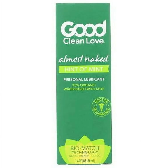 Good Clean Love Almost Naked Hint of Mint Personal Lubricant 1.69 oz.