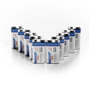 EBL Rechargeable 9-Volt General Purpose Battery, 10 Pcs, 10 Pack