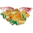 thumbnail image 2 of CafePress - Pink Wing -  Round Wood Ornament 4", 2 of 2