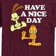 thumbnail image 3 of Garfield - Have A Nice Day - Garfield and Odie - Men's Short Sleeve Graphic T-Shirt, 3 of 5