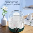 thumbnail image 5 of 3L Large Cool Mist Humidifier & Essential Oil Diffuser for Bedroom, Top Fill Quiet Ultrasonic Humidifiers for Home Large Room, Nursery, Plants with 7 Color Night Light, Auto Shut-Off, 5 of 9