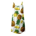 thumbnail image 5 of DDAPJ pyju Womens Summer Dresses Flowy Beach Vacation Dresses Hawaiian Tropical Print Sleeveless Tank Dress Boho Sundresses Flash Deals Today Z-White L, 5 of 6