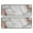 White Gray Rose, variant on Kitchen Rugs Sets Of 2,Green Gray Marble Pattern Anti Fatigue Kitchen Mat Rugs Non Slip Washable,Decorative Kitchen Floor Mats for Kitchen,Sink,Laundry,17"x47"+17"x47"