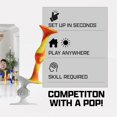 thumbnail image 3 of Set de juego Dart Game Popdarts PRO Pack (Fire & Ice) con bolsa, 3 of 8