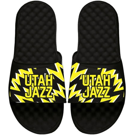 

Men s ISlide Black Utah Jazz High Energy Slide Sandal