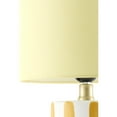 thumbnail image 2 of Livabliss Melbu Modern Accent Table Lamp, 13-inch, Yellow, 2 of 5