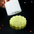 thumbnail image 4 of Juego de moldes para pastel de luna, moldes para prensar pasteles de luna, sellos para galletas hechos a mano para el Festival del Medio Otoño, herramienta de repostería con patrón de 50 g, máquina, 4 of 6